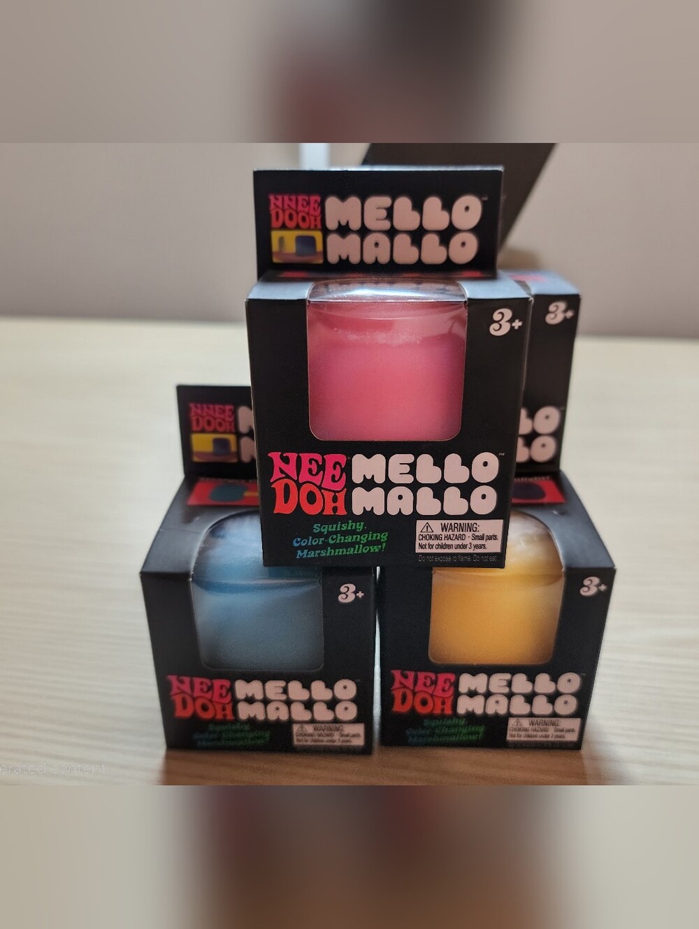 NeeDoh Mello Mallo Bundle- Includes All Three Colors